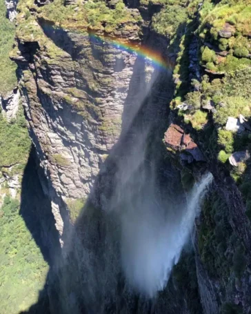 Cachoeira da Fumaça da Chapada Diamantina