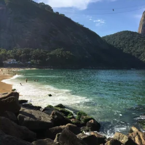 Praia Vermelha no Rio de Janeiro