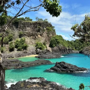 Baía dos Porcos em Fernando de Noronha