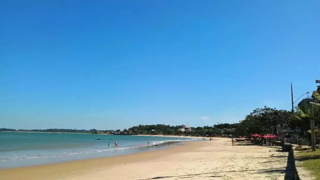 Praia de Ubu em Anchieta