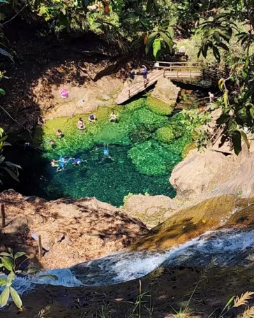 Poço Azul na Chapada das Mesas