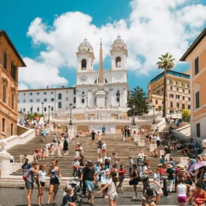 Piazza di Spagna em Roma