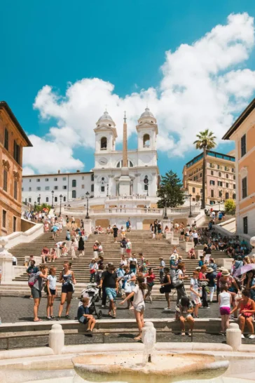 Piazza di Spagna em Roma