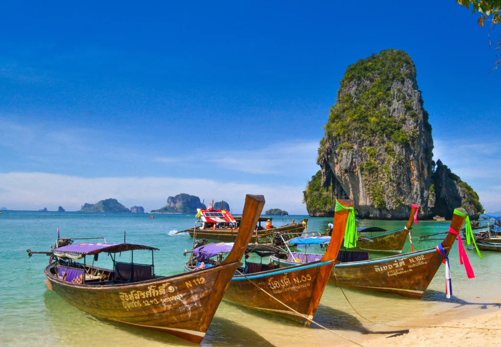 Krabi, localizada na costa sudoeste da Tailândia
melhores praias da Tailândia