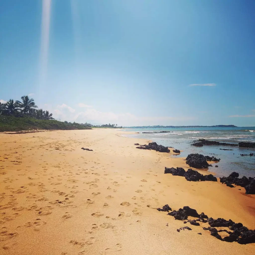 Praia de Guanabara em Anchieta