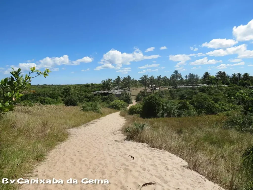 Praia de Riacho Doce em Conceição da Barra