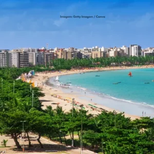 Nordeste Brasileiro Praia maceio - Imagem Getty Imagem Canva