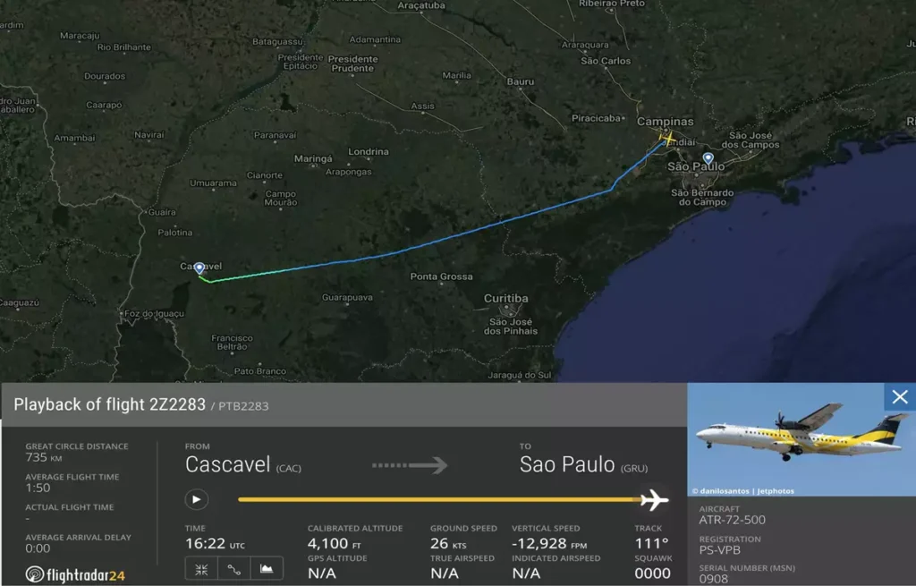 Acidente de Avião em Vinhedo, São Paulo