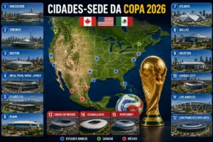 Cidades-sede da Copa 2026