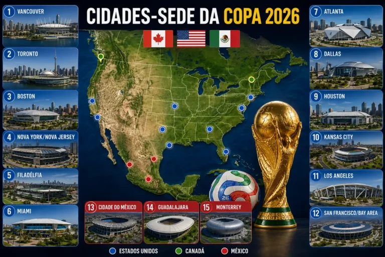 Cidades-sede da Copa 2026