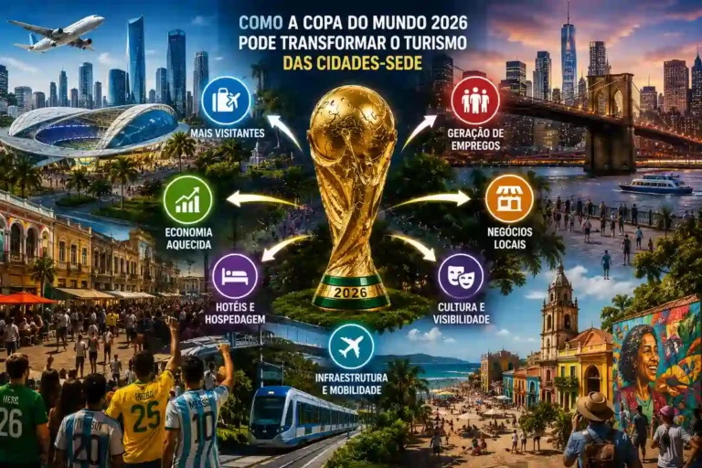 Como a Copa pode transformar o turismo das cidades-sede