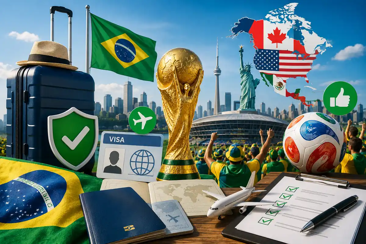 Documentação visto e dicas para brasileiros na Copa 2026
