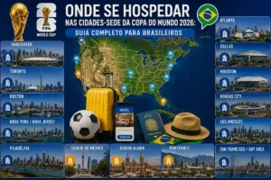 Onde se hospedar nas cidades-sede da Copa do Mundo 2026